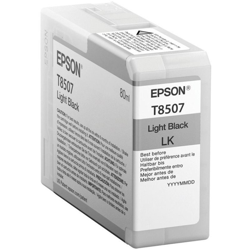 Epson inkoustová náplň/ C13T850700/ Light Černá