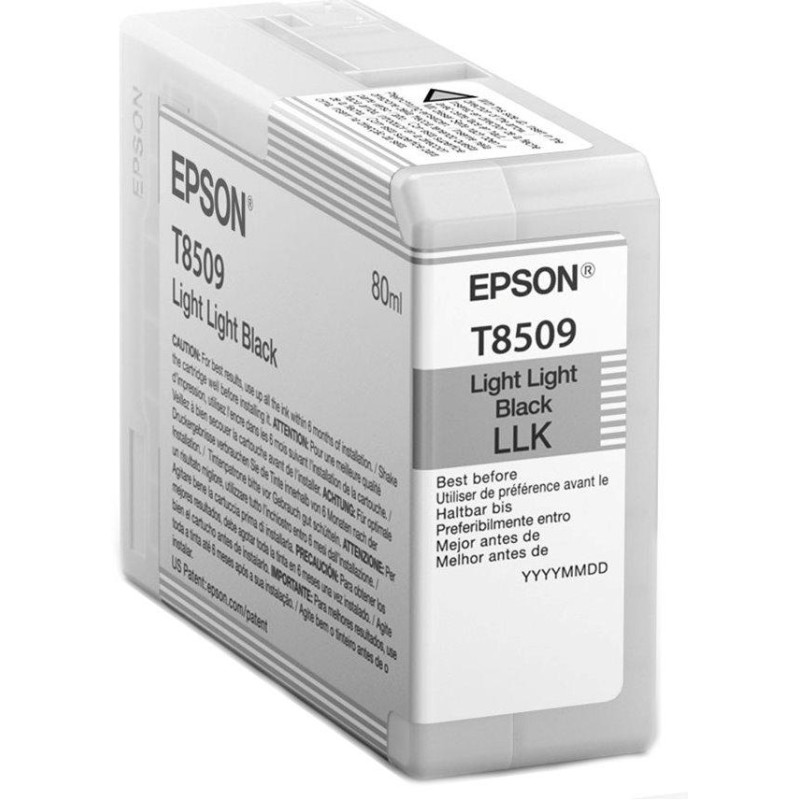 Epson inkoustová náplň/ C13T850900/ Light Light Černá