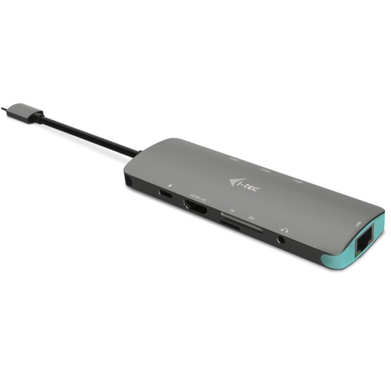 I-tec dokovací stanice USB-C Metal/ Nano Dock/ 4K UHD 3840×2160/ 3x USB 3.0/ HDMI/ LAN + Power Delivery 100 W