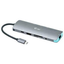 I-tec dokovací stanice USB-C Metal/ Nano Dock/ 4K UHD 3840×2160/ 3x USB 3.0/ HDMI/ LAN + Power Delivery 100 W