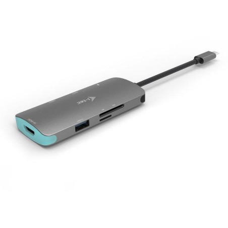 I-tec dokovací stanice USB-C Metal/ Nano Dock/ 4K UHD 3840×2160/ 3x USB 3.0/ HDMI + Power Delivery 60 W