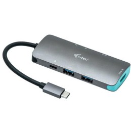 I-tec dokovací stanice USB-C Metal/ Nano Dock/ 4K UHD 3840×2160/ 3x USB 3.0/ HDMI + Power Delivery 60 W