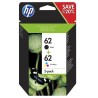 Tusz HP 62 (czarny 4 ml, kolorowy 4,5 ml) do drukarek HP ENVY 5540, HP ENVY 5640, HP ENVY 7640, HP OfficeJet 5740