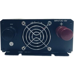 EUROCASE měnič napětí AC/DC 12V/230V/ 1500W/ 2x zásuvka