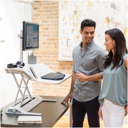 FELLOWES pracovní stanice Sit-Stand Lotus bílá