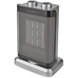 NEDIS keramický horkovzdušný ventilátor PTC/ termostat/ spotřeba 1500 W/ 2 tepelné režimy/ ochrana proti převrácení