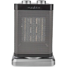 NEDIS keramický horkovzdušný ventilátor PTC/ termostat/ spotřeba 1500 W/ 2 tepelné režimy/ ochrana proti převrácení
