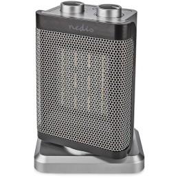 NEDIS keramický horkovzdušný ventilátor PTC/ termostat/ spotřeba 1500 W/ 2 tepelné režimy/ ochrana proti převrácení