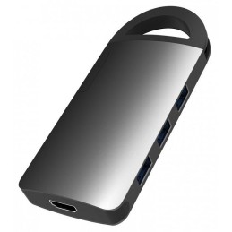 UMAX dokovací stanice U-Connect Type-C Multiport H7/ HDMI max 4K/ 3x USB 3.0/ SD + micro SD