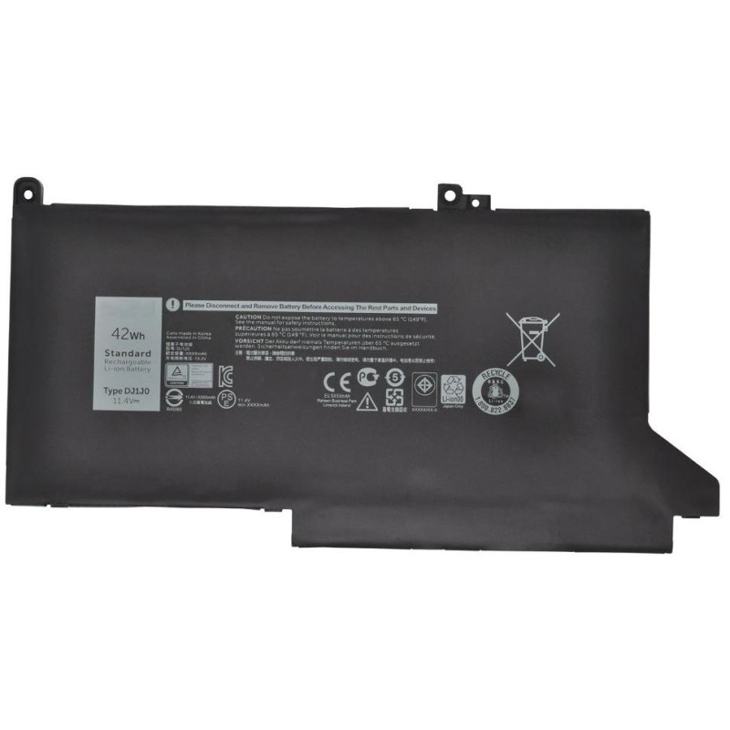 DELL baterie/ 3-článková/ 42Wh/ Li-Ion/ pro Latitude 7480/ 7280