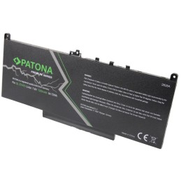 PATONA baterie pro ntb DELL LATITUDE E7260/E7270/E7470 7200mAh Li-lon 7,6V