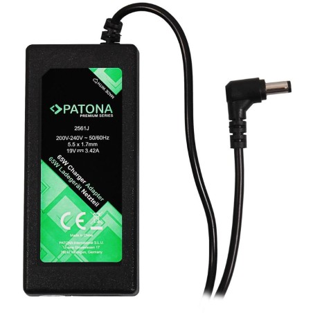 PATONA napájecí adaptér k ntb/ 19V/3,42A 65W/ konektor 5,5x1,7mm/ ACER PREMIUM/ délka kabelu 2,5 m