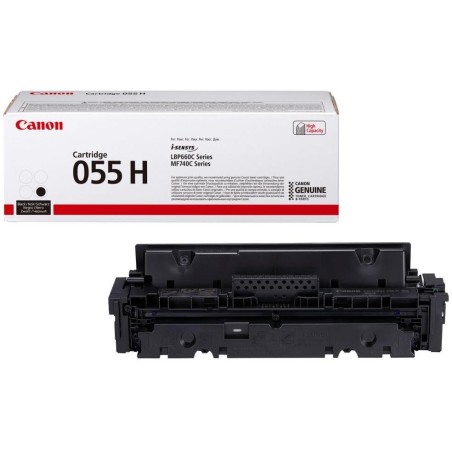 Canon originální toner CRG-055HBk (černý, 7600str.) pro Canon MF742Cdw, MF744Cdw, MF746Cx, LBP663Cdw, LBP664Cx