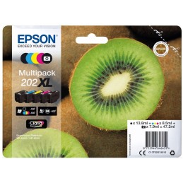 Epson inkoustová náplň/ T02G7/ multipack 5 barev/ 202XL/ Premium,/ XL