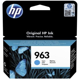 HP Inkoustová náplň 963 azurová (Cyan, 700p) pro HP OfficeJet Pro 9010, 9013, HP OfficeJet Pro 9020