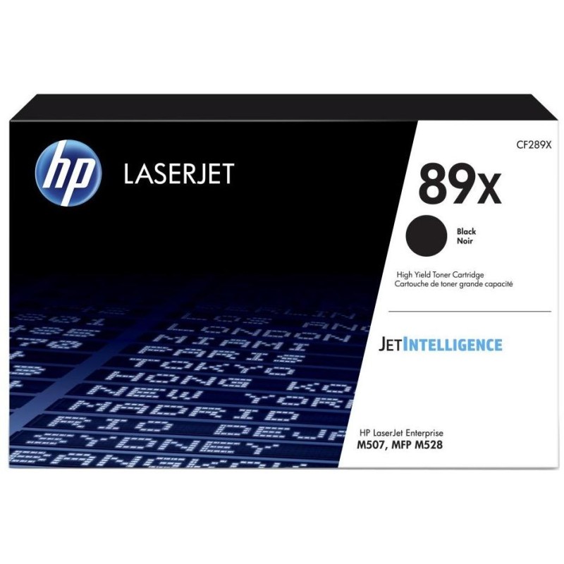 HP toner 89X (černý, 10 000str.) pro HP LaserJet Enterprise M507, M528