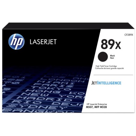 HP toner 89X (černý, 10 000str.) pro HP LaserJet Enterprise M507, M528