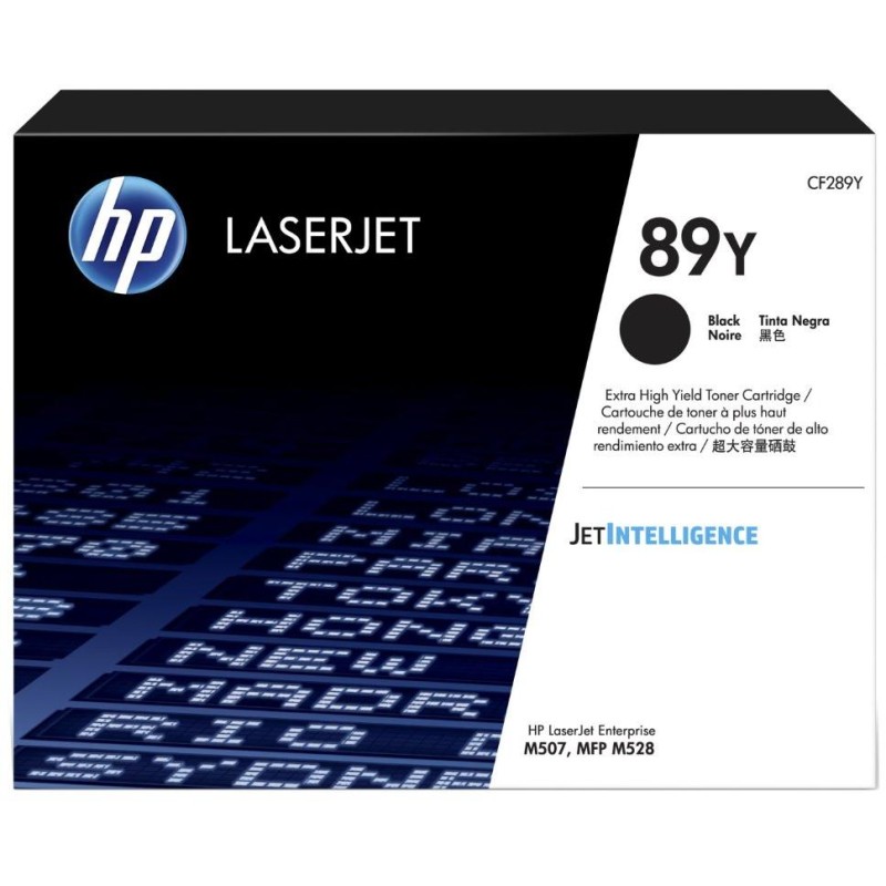 HP toner 89Y (černý, 20 000str.) pro HP LaserJet Enterprise M507, M528