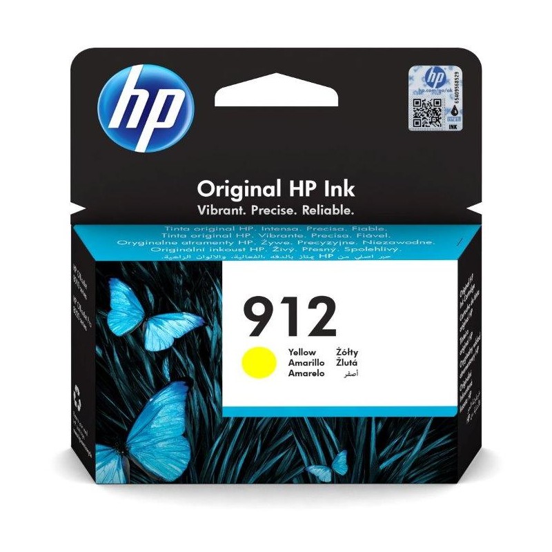HP cartridge 912 (yellow, 315str.) pro HP OfficeJet 8013, HP OfficeJet Pro 8023