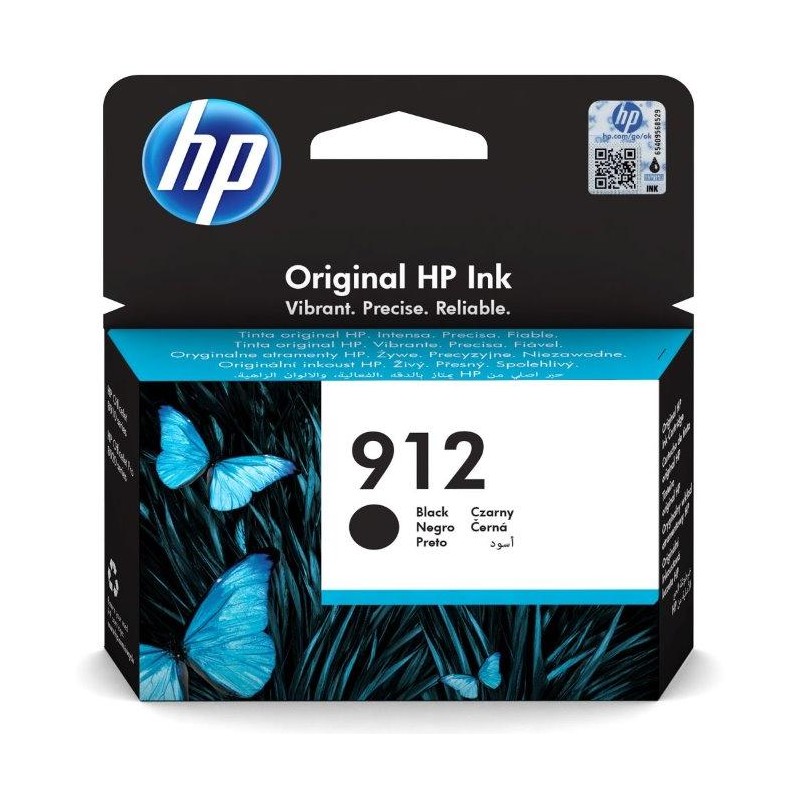 HP cartridge 912 (black, 300str.) pro HP OfficeJet 8013, HP OfficeJet Pro 8023