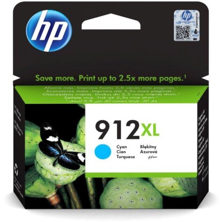 HP cartridge 912XL (cyan, 825str.) pro HP OfficeJet 8013, HP OfficeJet Pro 8023