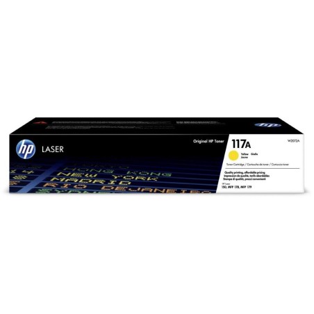 HP toner 117A (žlutý, 700str.) pro HP Color Laser 150a, 150nw, HP Color Laser MFP 178nw, 179fnw