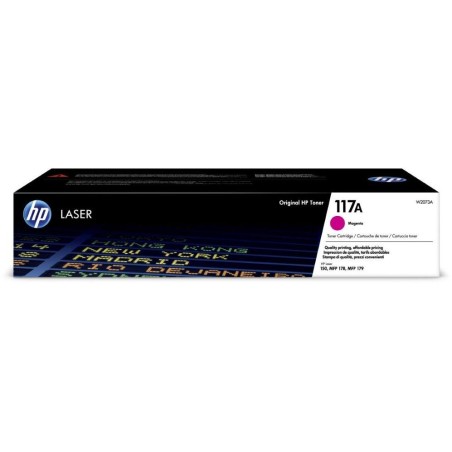 HP toner 117A (purpurový, 700str.) pro HP Color Laser 150a, 150nw, HP Color Laser MFP 178nw, 179fnw