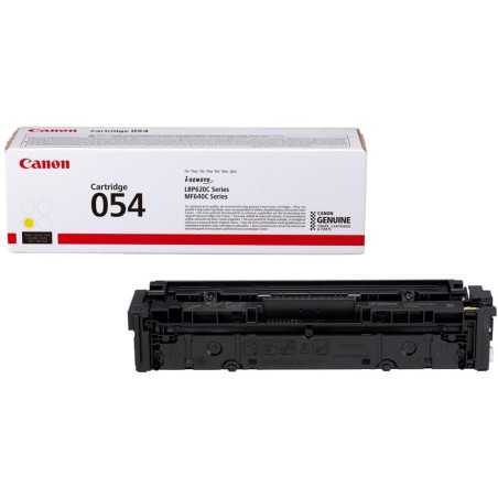 Canon originální toner CRG-054Y (žlutý, 1200str) pro Canon i-SENSYS LBP621Cw, 623Cdw, MF641Cw, 643Cdw, 645Cx