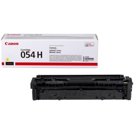 Canon originální toner CRG-054H Y, žlutý, 2300str., 3025C002, high capacity, Canon i-SENSYS LBP621Cw, 623Cdw, MF641Cw,