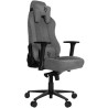 AROZZI herní židle VERNAZZA Soft Fabric Ash/ povrch Elastron/ popelavá