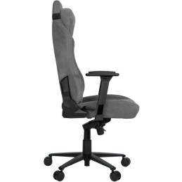 AROZZI herní židle VERNAZZA Soft Fabric Ash/ povrch Elastron/ popelavá