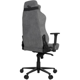 AROZZI herní židle VERNAZZA Soft Fabric Ash/ povrch Elastron/ popelavá