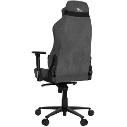 AROZZI herní židle VERNAZZA Soft Fabric Dark Grey/ povrch Elastron/ tmavošedá