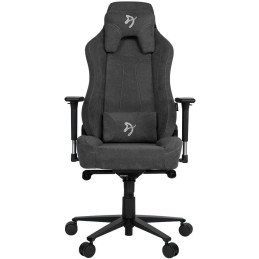 AROZZI herní židle VERNAZZA Soft Fabric Dark Grey/ povrch Elastron/ tmavošedá