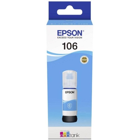 Epson inkoustová náplň/ C13T00R240/ 106 EcoTank/ L7160/ L7180/ Modrá