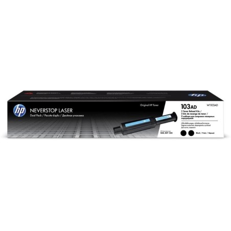 HP toner W1103AD dvojbalení (černý, 2x2500 stran) pro HP Neverstop Laser 1000w, HP Neverstop Laser MFP 1200w