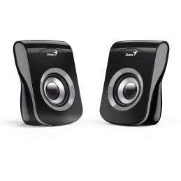 GENIUS repro SP-Q180 Iron Gray/ 2.0/ 6W/ USB napájení/ 3,5" jack/ černošedé