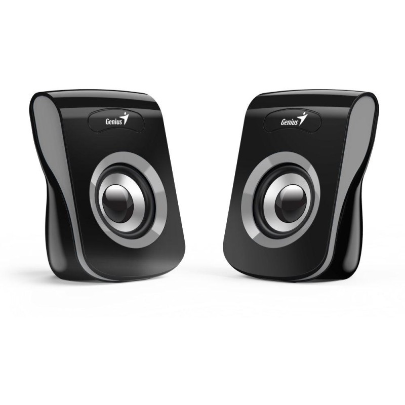 GENIUS repro SP-Q180 Iron Gray/ 2.0/ 6W/ USB napájení/ 3,5" jack/ černošedé