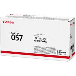 Canon originální toner CRG-057 BK (černý, 3100str) pro Canon LBP228, LBP226, LBP223, MF449, MF446, MF445, MF443