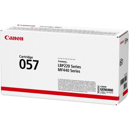 Canon originální toner CRG-057 BK (černý, 3100str) pro Canon LBP228, LBP226, LBP223, MF449, MF446, MF445, MF443