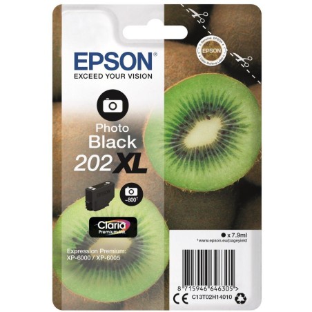 Epson inkoustová náplň/ 202XL Premium Ink/ Photo black