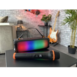 N-GEAR PARTY LET'S GO PARTY SPEAKER BLAZOOKA 703 / BT/ 100W/ USB/Disco LED/ MIC / černý