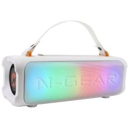 N-GEAR PARTY LET'S GO PARTY SPEAKER BLAZOOKA 703 / BT/ 100W/ USB/Disco LED/ MIC / bílý
