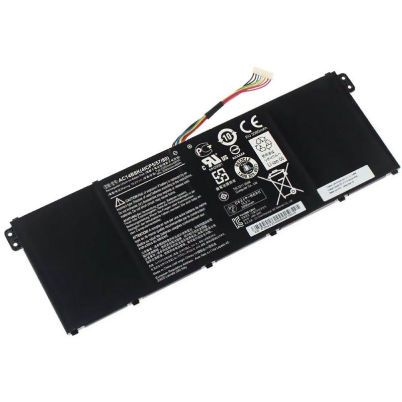 TRX baterie Acer/ 15,2V/ 3090mAh/ pro Aspire E3/ ES1/ V3/ V5, Chromebook 11/ 13/ 15/ Spin 5/ Swift 3/ neoriginální