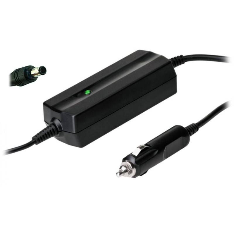 TRX Akyga napájecí adaptér do auta/ 19V/ 4,74A/ 90W/ 5,5x3,0mm + pin/ pro notebooky Samsung