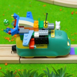 Robobloq Coding Express – komplettes intelligentes Eisenbahnset mit Gleisen