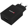Swissten Sieťový Adaptér Smart Ic 1X Usb 1A Power + Dátový Kábel Usb / Type C 1,2 M Čierny