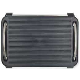 NEDIS ergonomická podnožka/ kovová/ černá