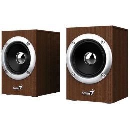 GENIUS repro SP-HF280/ 2.0/ 6W/ dřevěné/ barva dřevo