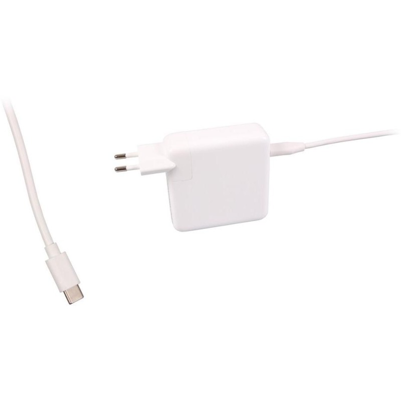 PATONA napájecí adaptér pro tablet PC/Smartphone/ 5V-20V 87W/ konektor USB-C/ bílý/ Power delivery